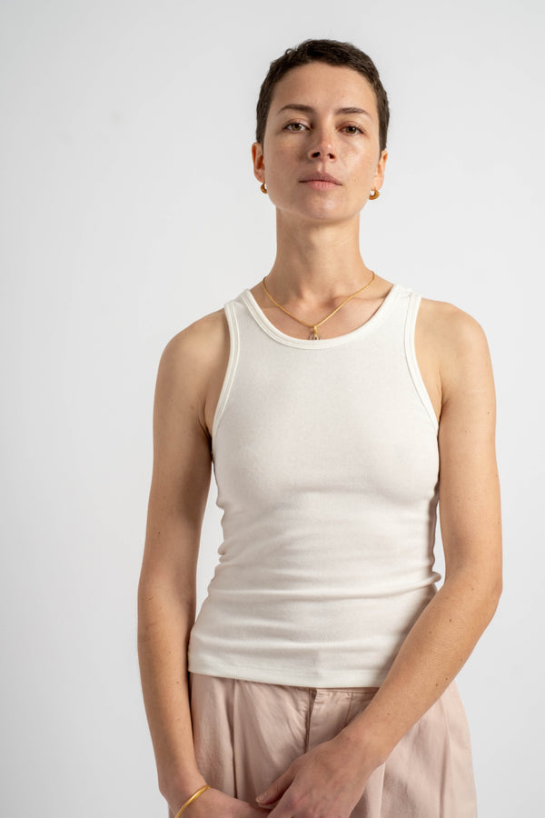 Alta Tank in Washed White