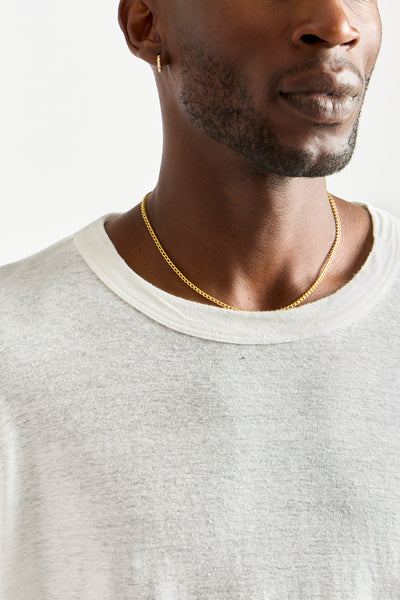 Buckeye Tee in Washed White