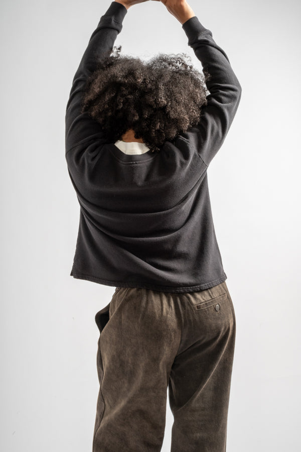 Campfire Crew Fleece in Black
