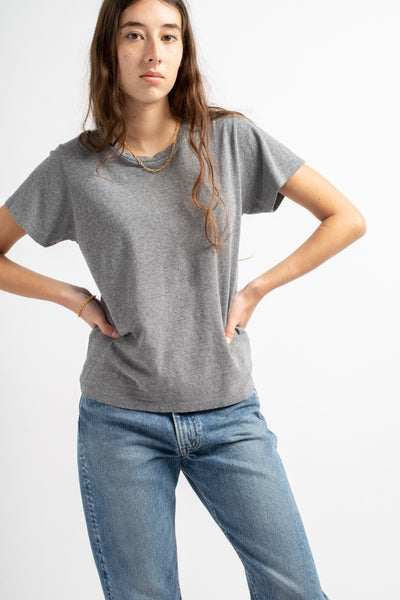 Heathered Lorel Tee in Diesel Gray