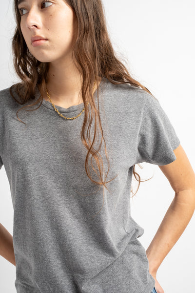Heathered Lorel Tee in Diesel Gray