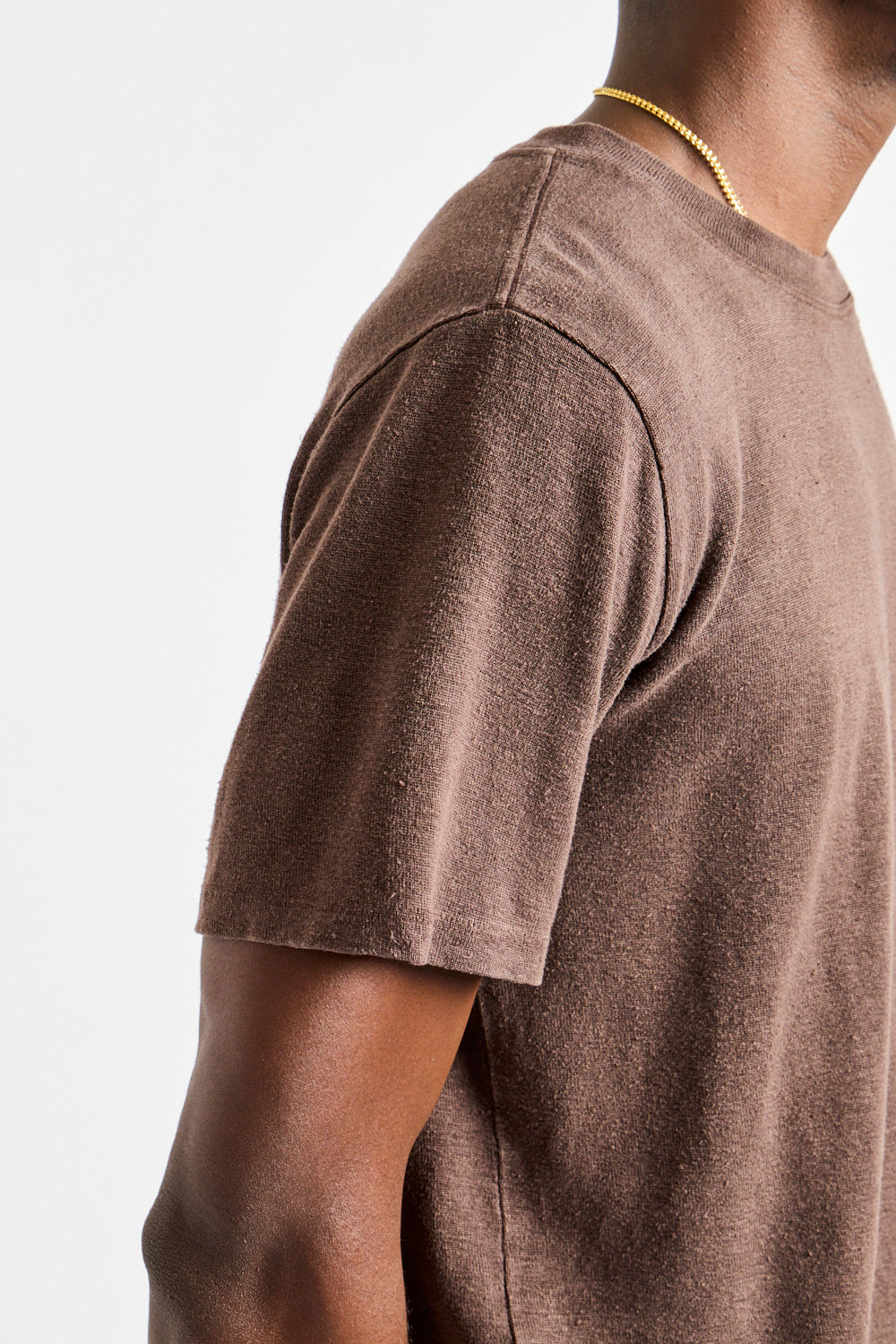 Mana10 100% Hemp Tee in Coffee Bean