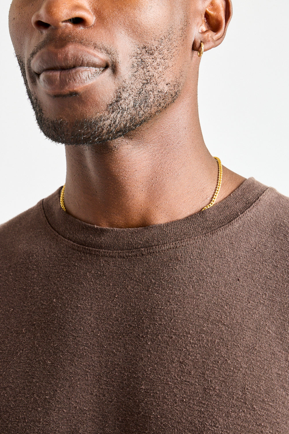 Mana10 100% Hemp Tee in Coffee Bean