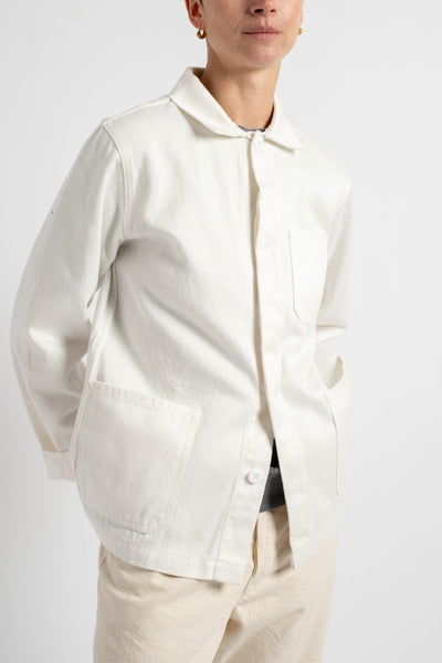 Olympic Jacket in Washed White