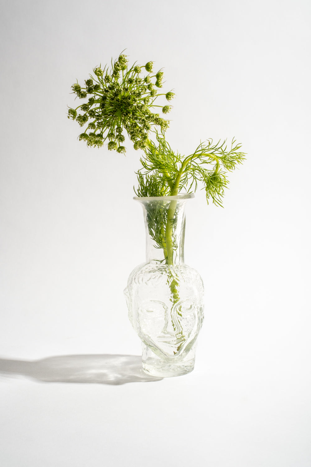 Vase Tête Transparent