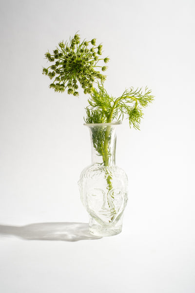 Vase Tête Transparent