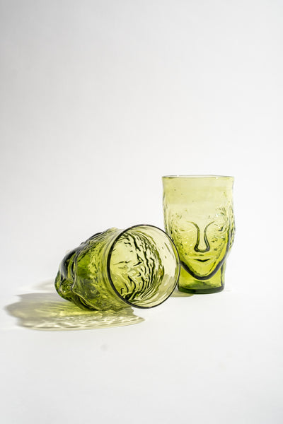 Verre Tête Olive