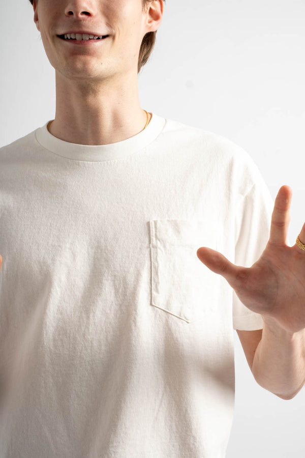 Municipal Pocket T-Shirt in White