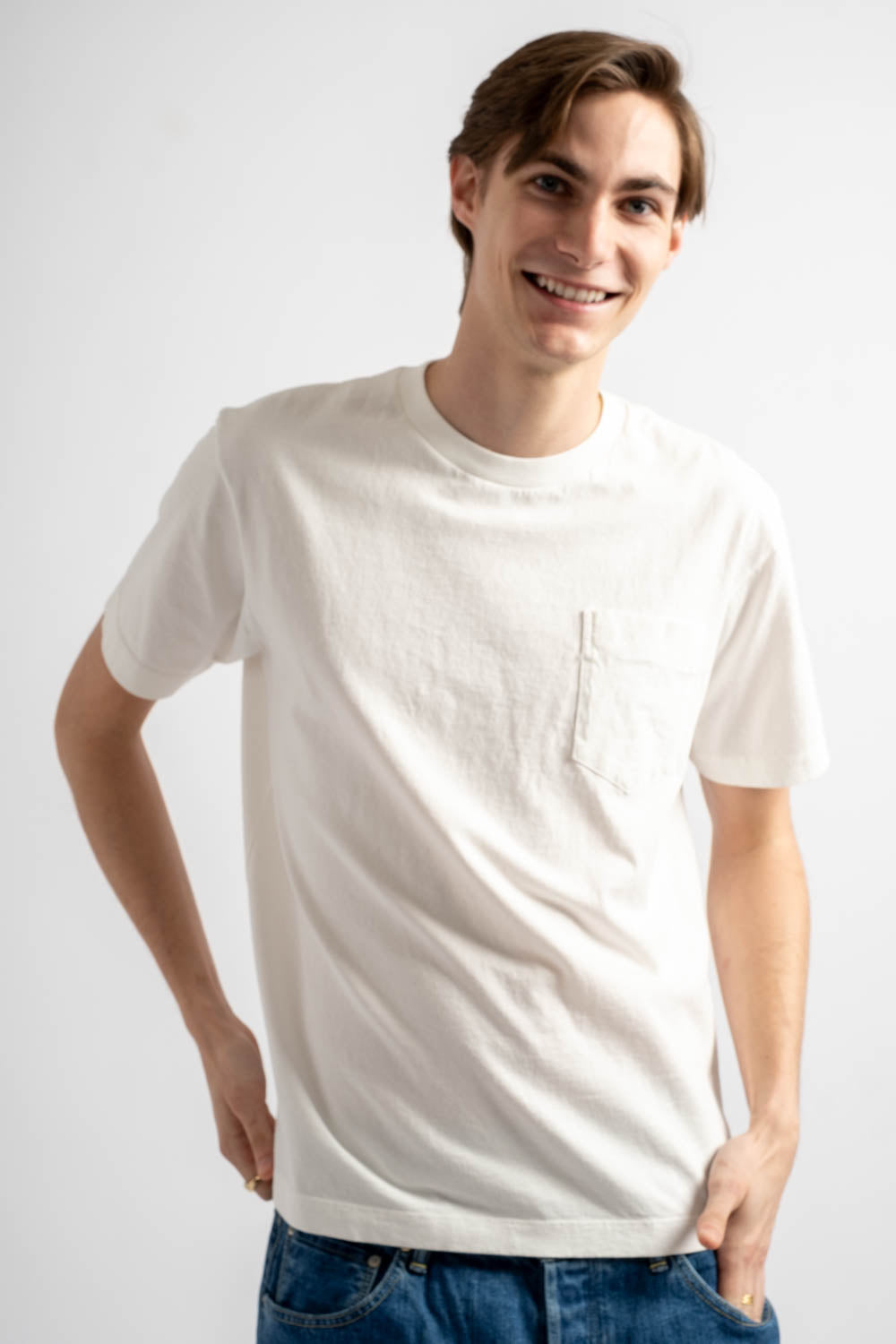 Municipal Pocket T-Shirt in White