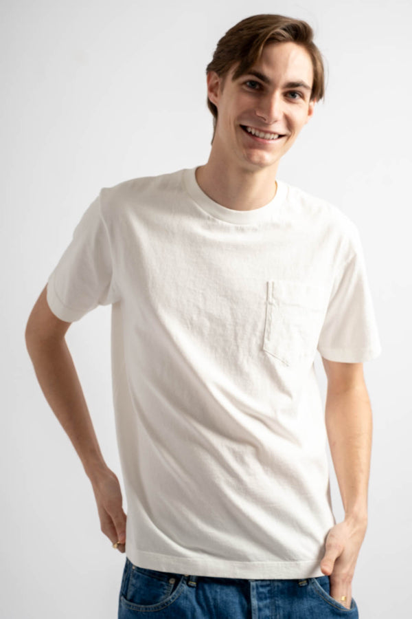 Municipal Pocket T-Shirt in White
