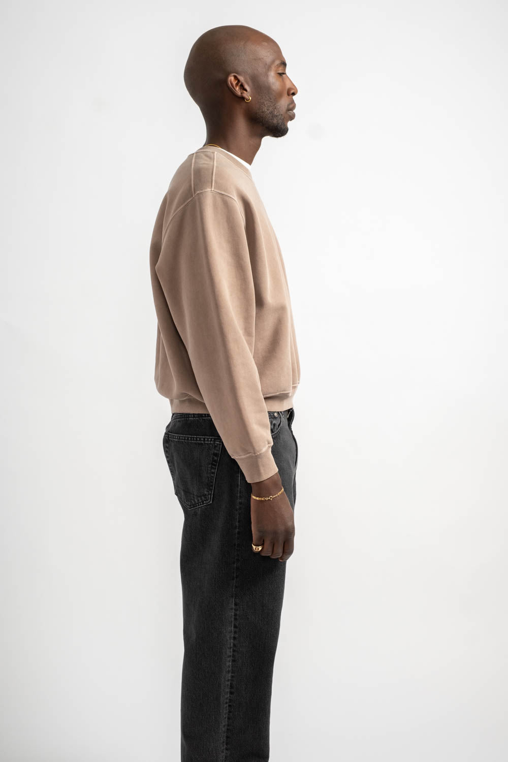 Mini Crewneck in Pigment Elm