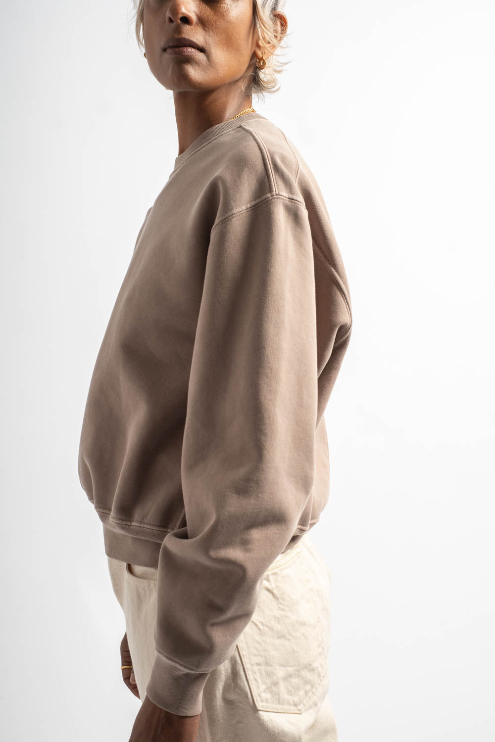 Mini Crewneck in Pigment Elm