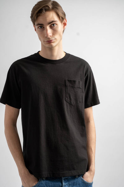 Municipal Pocket T-Shirt in Black