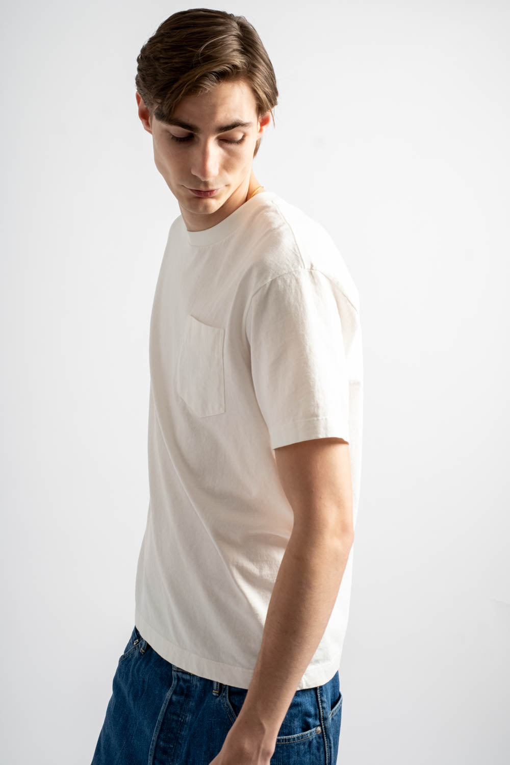 Municipal Pocket T-Shirt in White