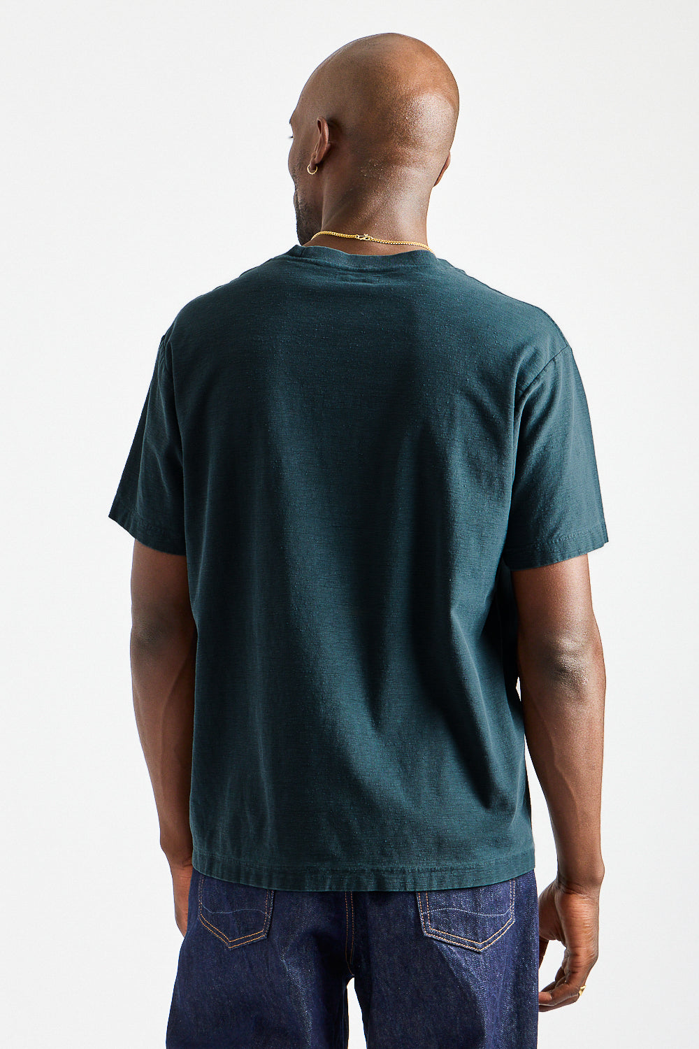 Nep T-Shirt in Pigment Pitch Teal
