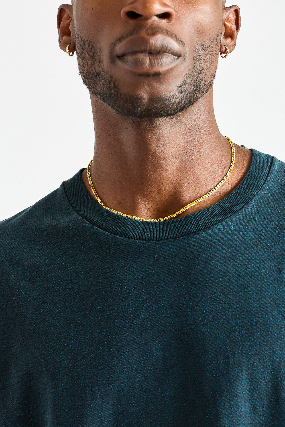 Nep T-Shirt in Pigment Pitch Teal