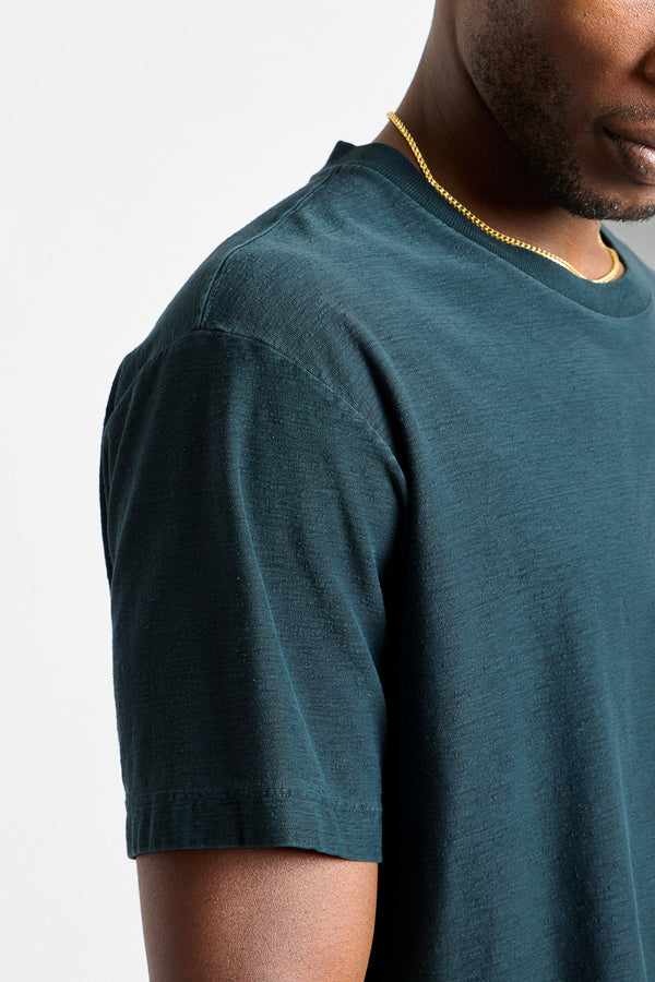 Nep T-Shirt in Pigment Pitch Teal