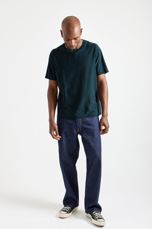 Nep T-Shirt in Pigment Pitch Teal