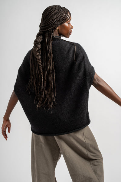 Bottle Cape in Black