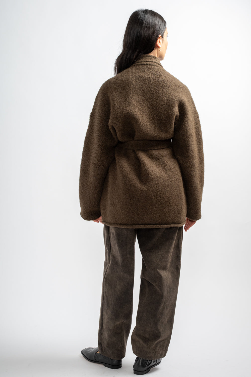 Coto Cardigan in Olive