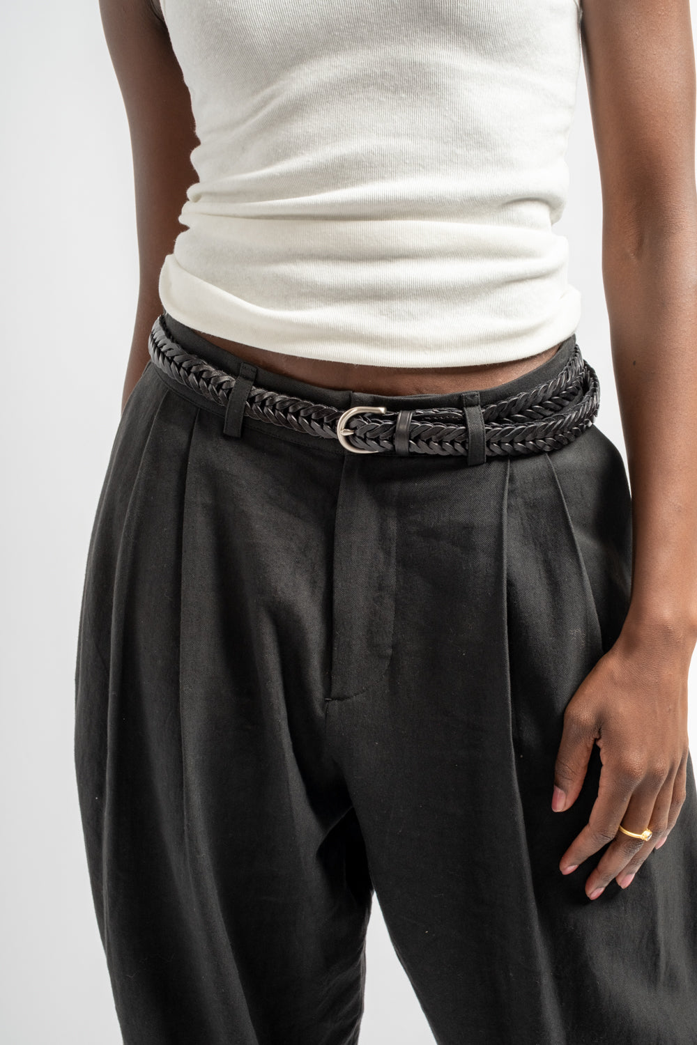 Soft Trouser in Black
