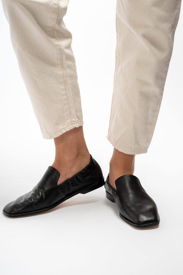 Square Loafer in Black