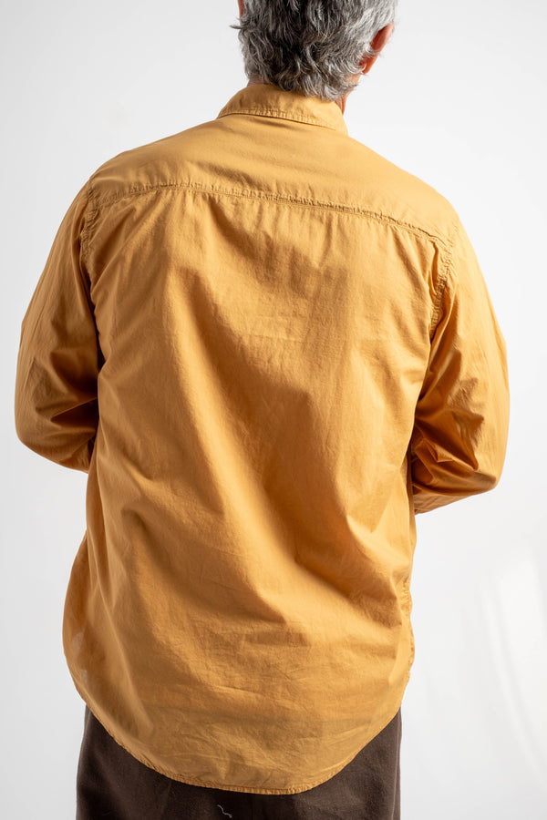 Brando Shirt in Cotton Honey Mustard