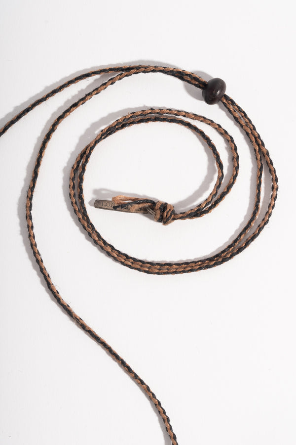 Black Wood Leaf Choker