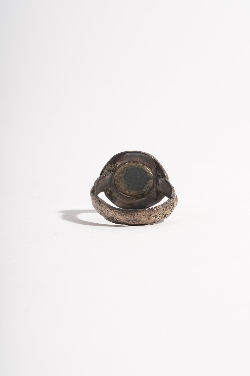 Sterling Distressed Mirror Ring