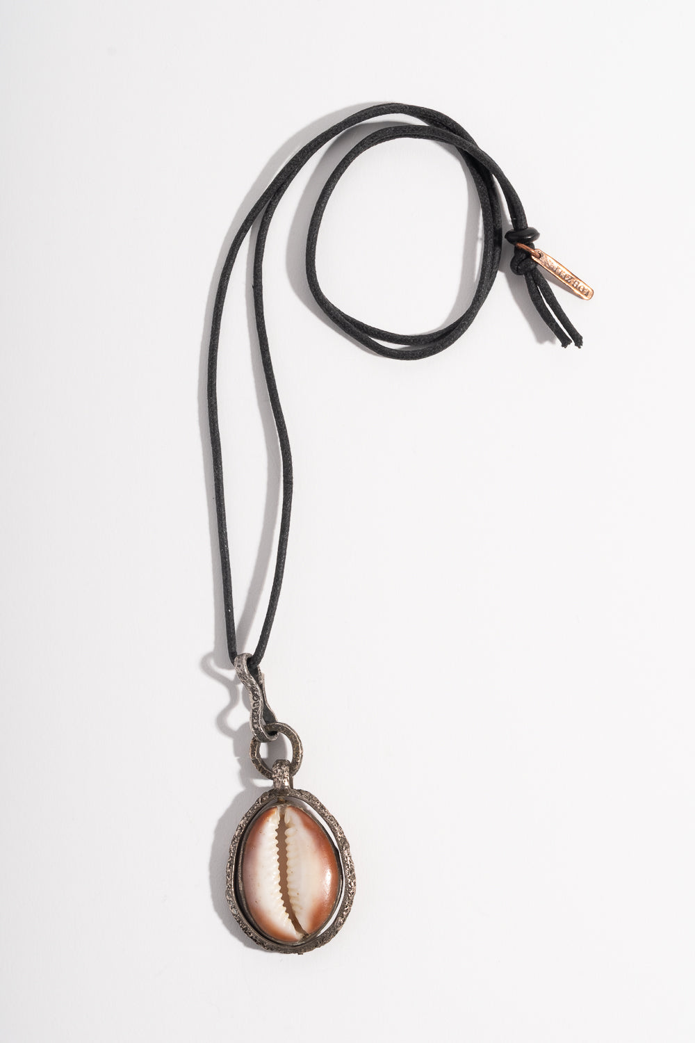 Sterling Gyro Cowrie Pendant