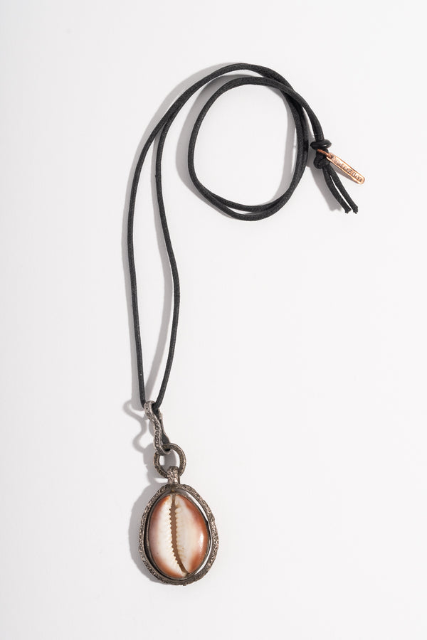 Sterling Gyro Cowrie Pendant