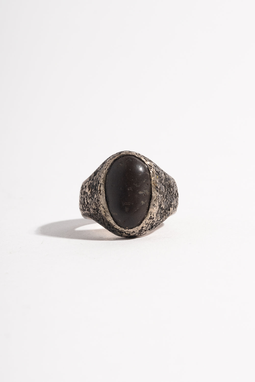 Sterling Japanese River Pebble Ring
