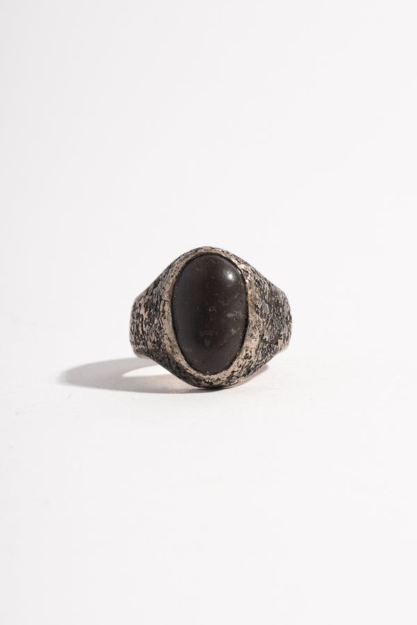 Sterling Japanese River Pebble Ring