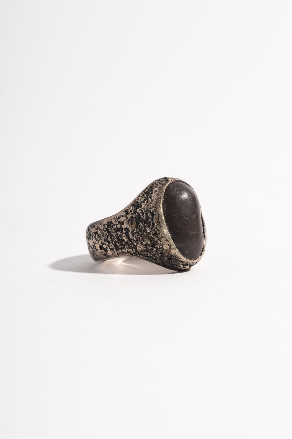 Sterling Japanese River Pebble Ring