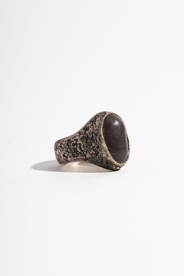 Sterling Japanese River Pebble Ring