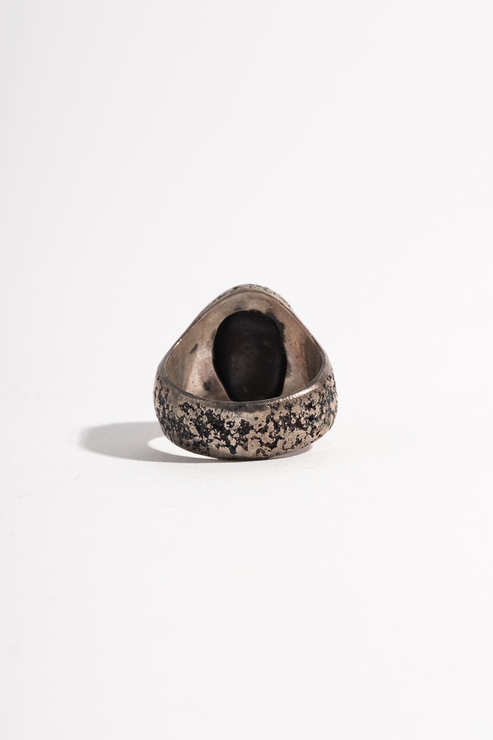 Sterling Japanese River Pebble Ring