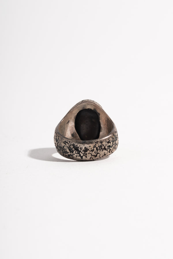 Sterling Japanese River Pebble Ring