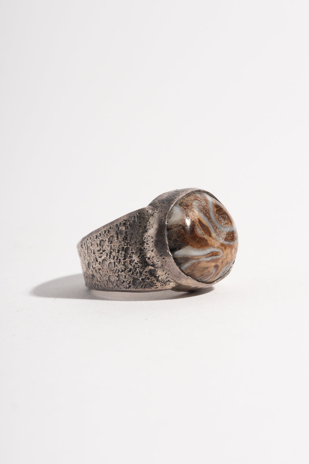 Sterling Jasper Ring