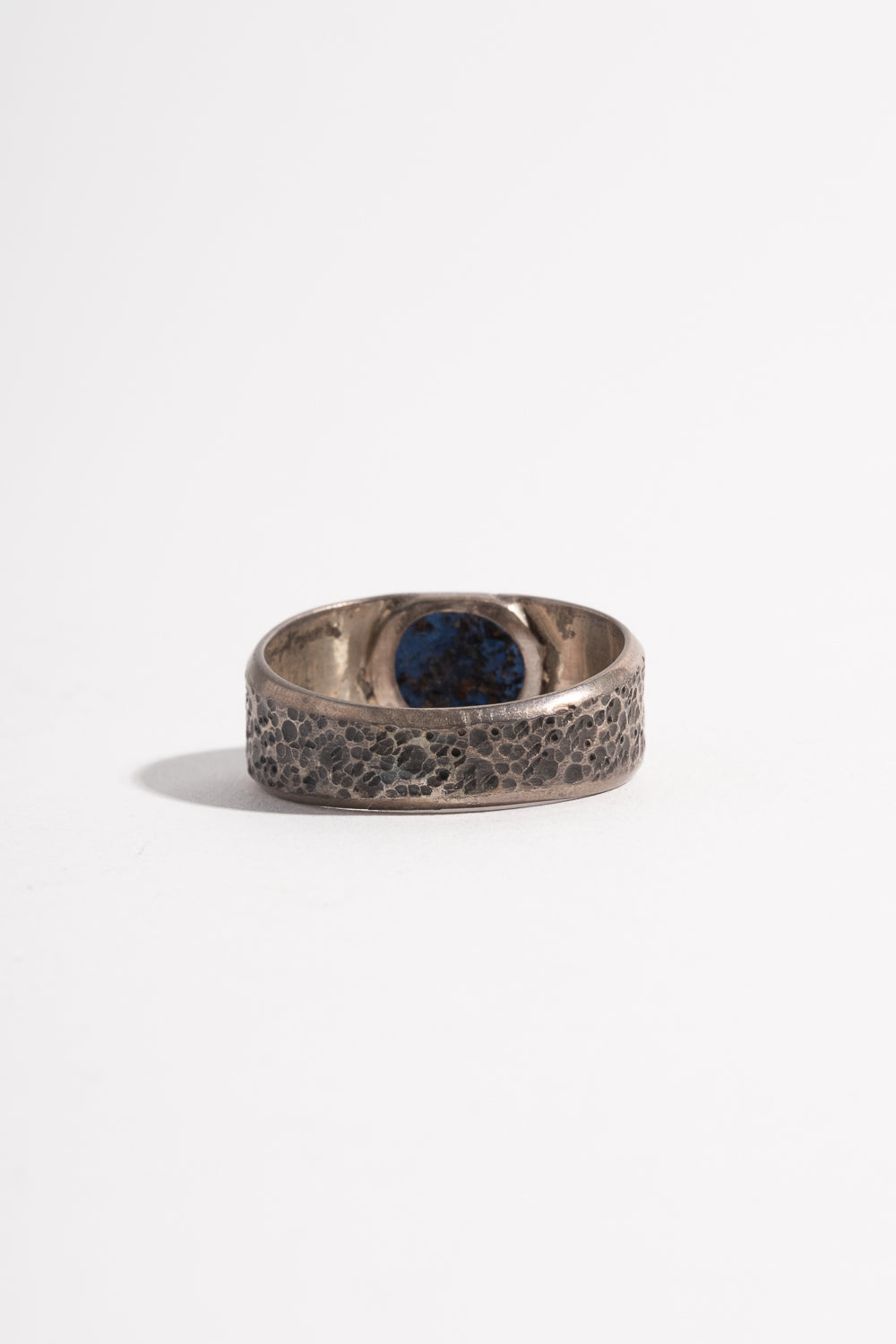 Sterling Java Glass Face Ring