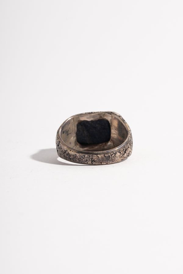 Sterling Lapis Ring