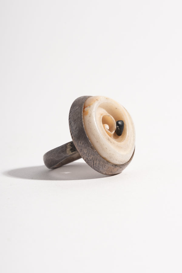 Sterling Shell Ring No. 1