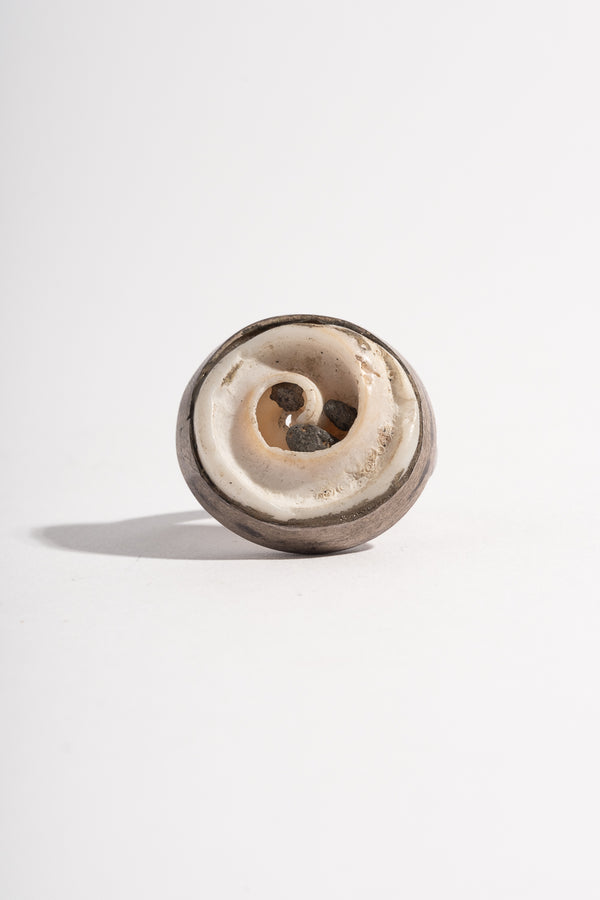 Sterling Shell Ring No.2