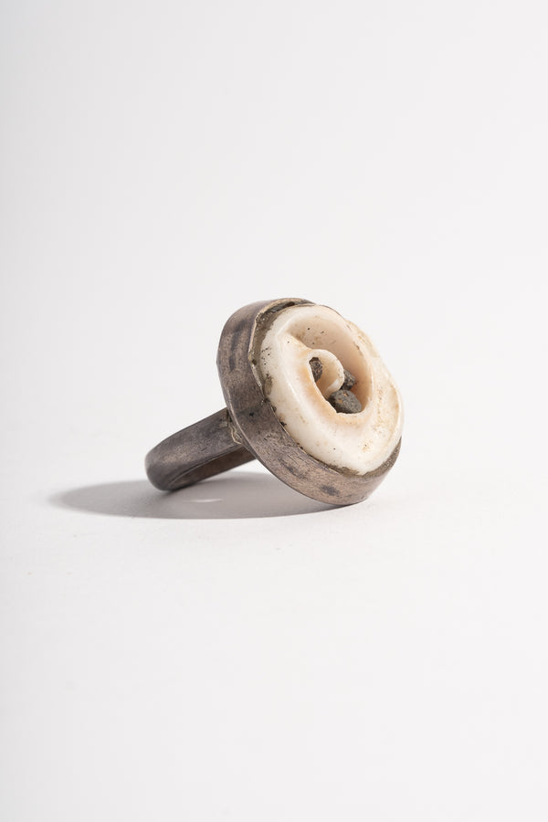 Sterling Shell Ring No.2