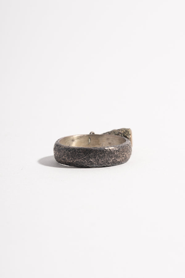 Sterling Toggle + Shiva Shell Ring