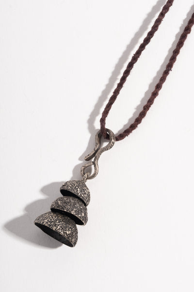Sterling Triple Bell Pendant