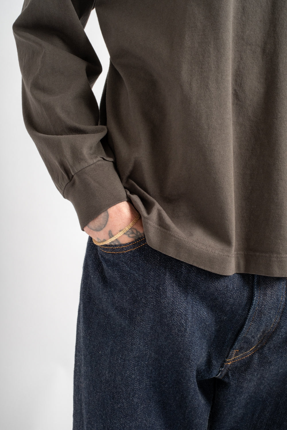 L/S Municipal T-Shirt in Granite