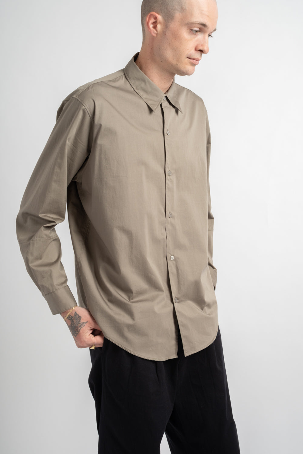 Lynn L/S Shirt in Anvil