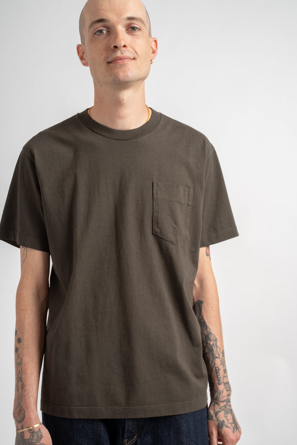 Municipal Pocket T-Shirt in Granite