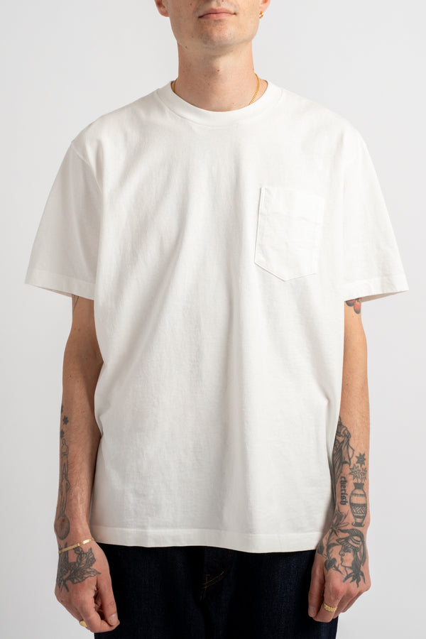 Municipal Pocket T-Shirt in White