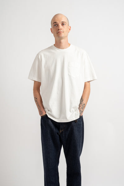 Municipal Pocket T-Shirt in White